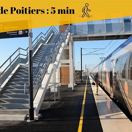 Le Duplex By Goodbnb - Proche Gare - 15Min Futuroscope ปัวติเยร์ ภายนอก รูปภาพ