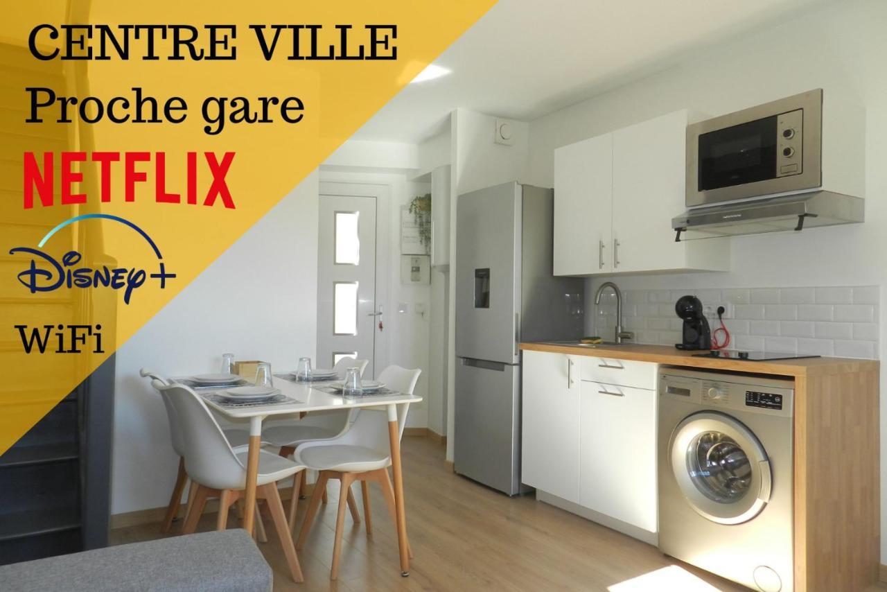 Le Duplex By Goodbnb - Proche Gare - 15Min Futuroscope ปัวติเยร์ ภายนอก รูปภาพ